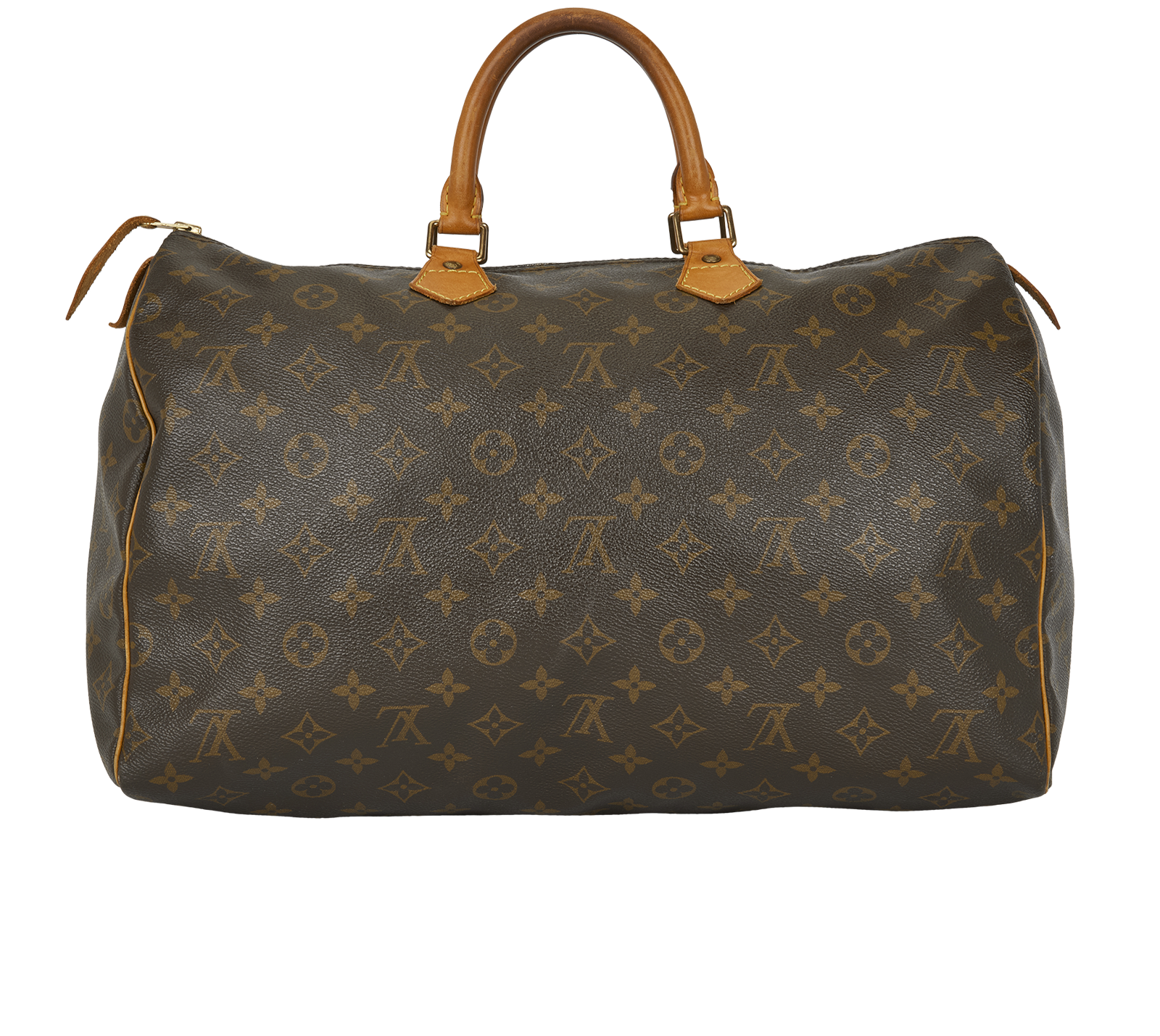 Speedy 40, &pound;895, Handbags, Brown, Canvas, Back view